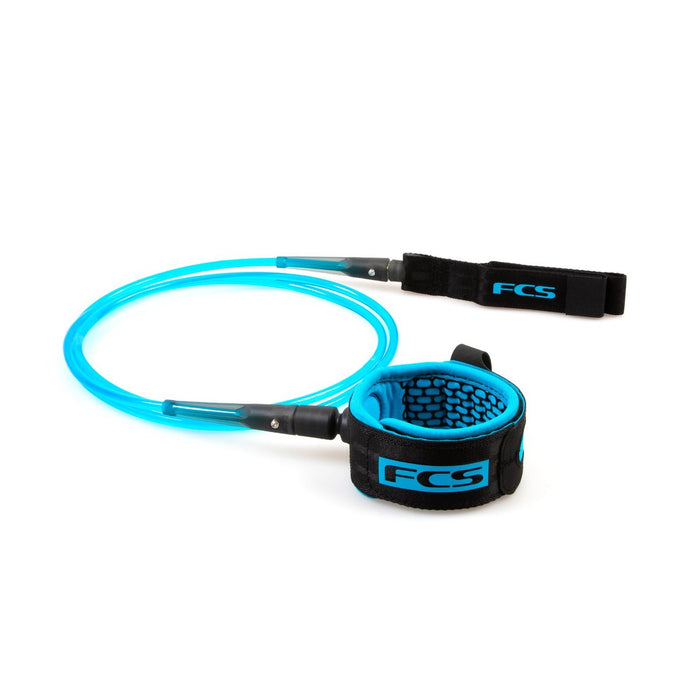 FCS All Round Calf Leash-Black/Blue-9'