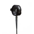 FCS All Round Essential Leash-6' x 7mm-Black/Grey