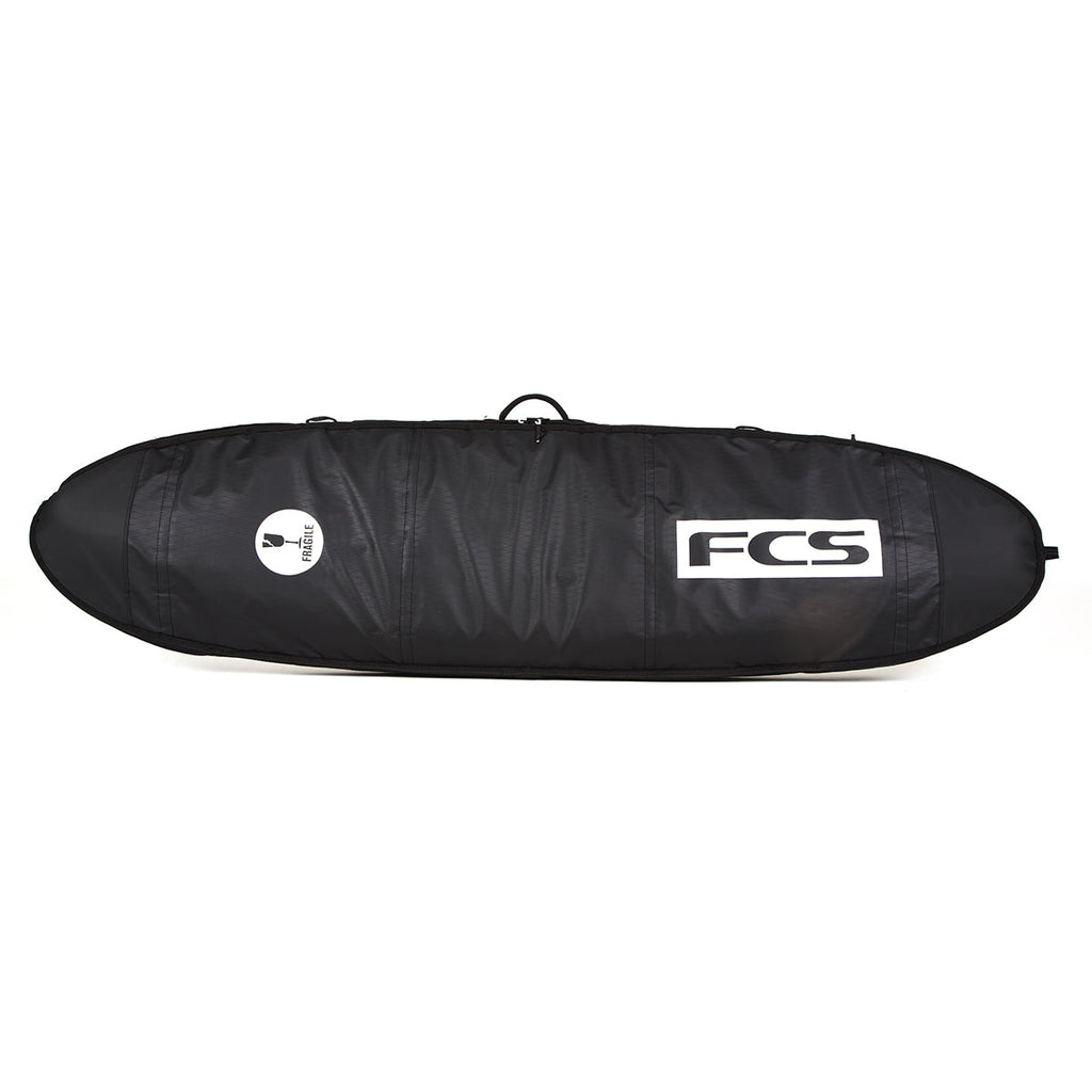 FCS Travel 1 Long Board Boardbag-Black/Grey
