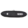 FCS Travel 1 Long Board Boardbag-Black/Grey