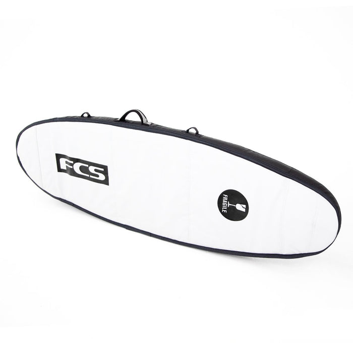 FCS Travel 2  Fun Board Boardbag-Black/Grey-8'0"