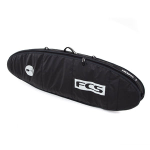 FCS Travel 1 Fun Board Boardbag-Black/Grey