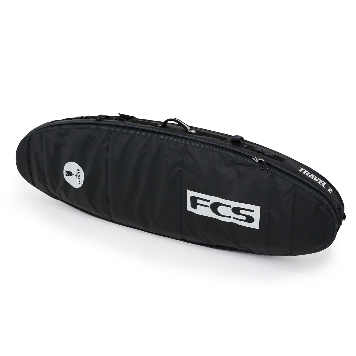FCS Travel 2 Fun Boardbag-Black/Grey