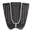 FCS Kolohe Tread-Lite Traction Pad-Black/Charcoal