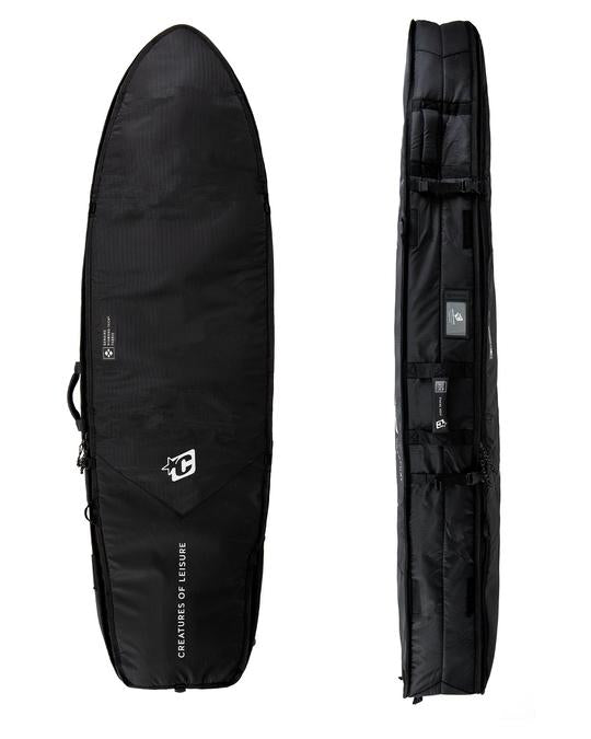 Creatures Fish Triple DT2 Boardbag-Black Silver