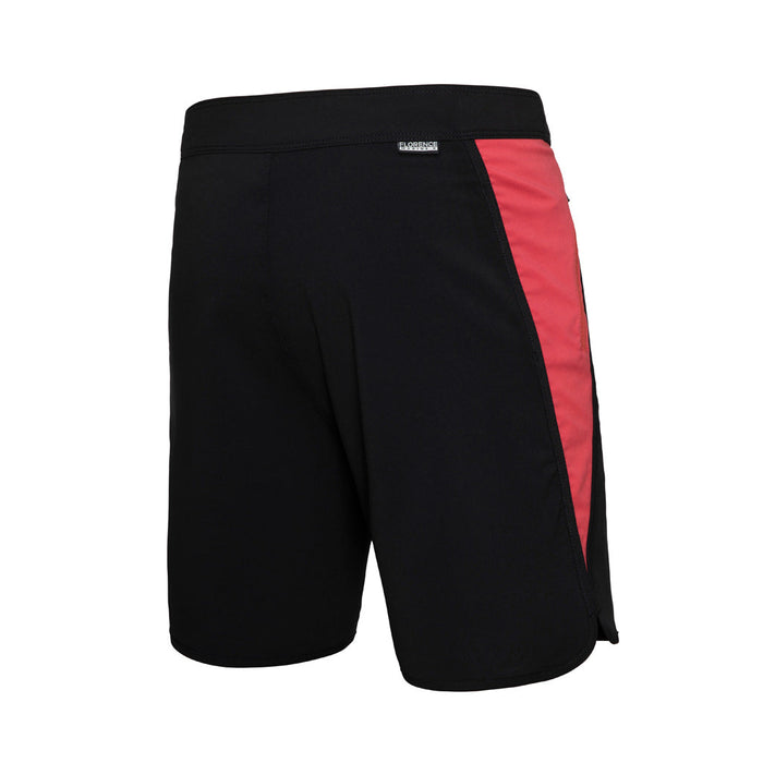 Florence Marine X Block Boardshorts-Black Red