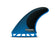 Futures R6 Blackstix Tri Fin Set-Blue-Medium