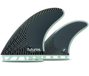 Futures Blackstix 3.0 Twin +1 Fin Set-Frost