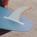 Futures Zack Flores Single Fin-Orange/Cream-9.5"
