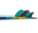 Futures Mayhem Evil Quad Fin Set-Rainbow-Medium