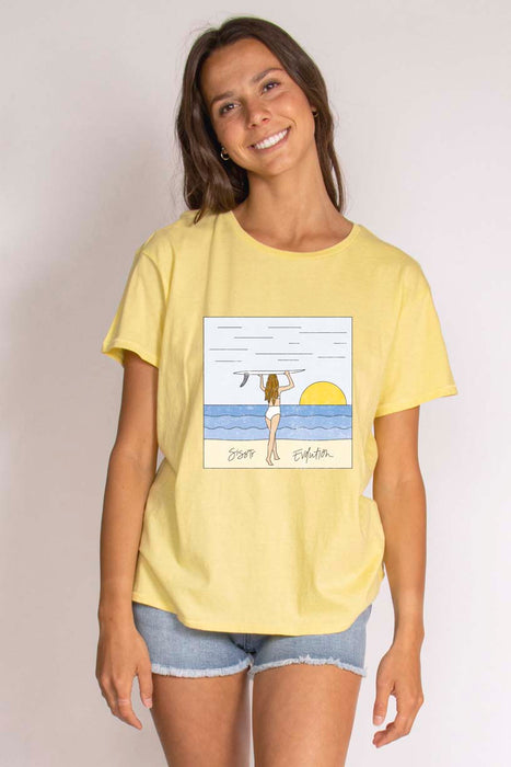 Sisstr Sunset Girl Tee-Pina