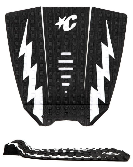 Creatures Mick Eugene Fanning Lite Traction Pad-Black White