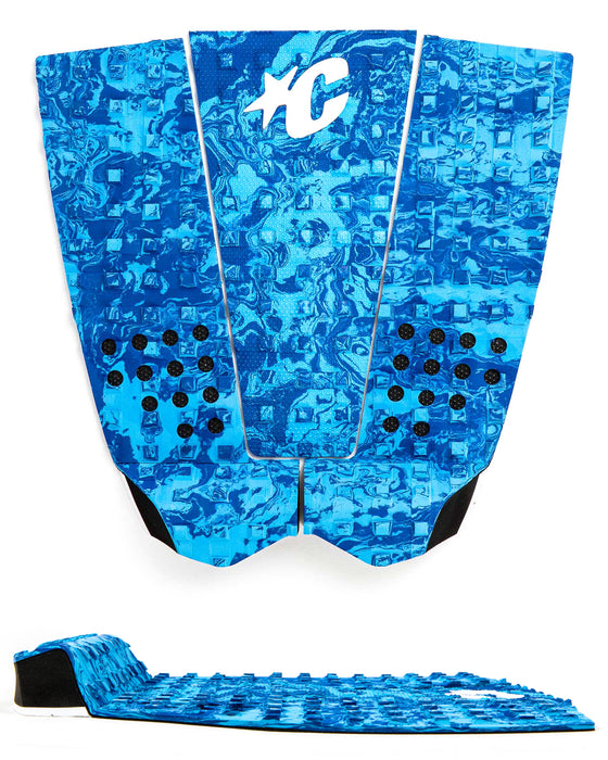 Creatures Italo Ferreira Lite Traction Pad-Cyan Royal Swirl Black