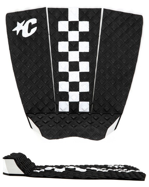 Creatures Grom Freestone Lite Traction Pad-Black White Chex