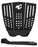 Creatures Reliance Iii Lite Shortboard Traction Traction Pad-Black