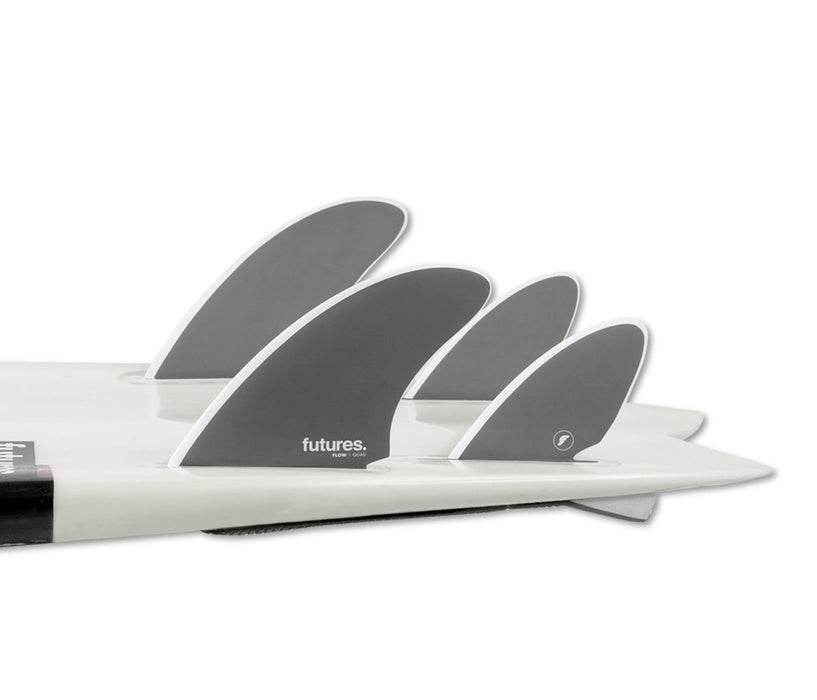 Futures Flow Honeycomb Quad Fin Set-Slate