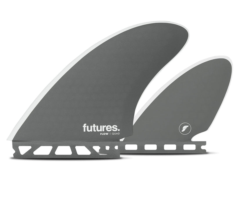 Futures Flow Honeycomb Quad Fin Set-Slate