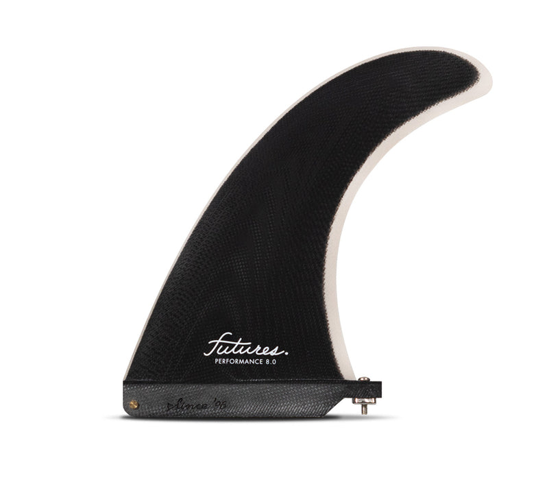 Futures Performance Single Fin-Black/Grey-8"