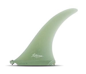 Futures Tiller Volan Single Fin-Clear-9"