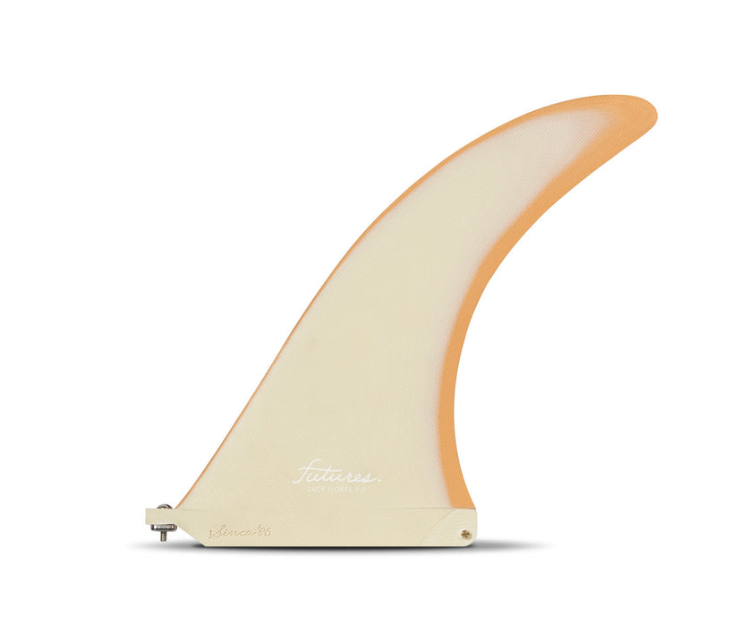 Futures Zack Flores Single Fin-Orange/Cream-9.5"