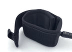 Kaohi Double Coil Ankle Leash-Black-6' x 8mm