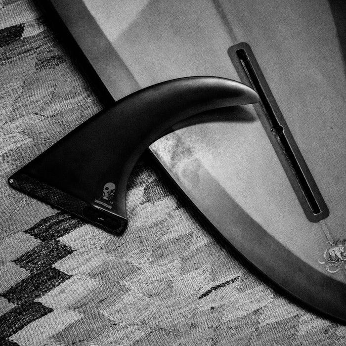 FCS Christenson PG Single Fin-Black-9.5"
