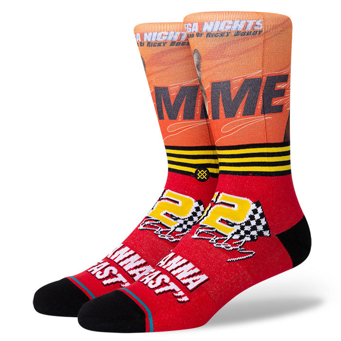 Stance I Wanna Go Fast Socks-Red