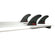 Futures EA Techflex Tri Fin Set-Grey-Medium