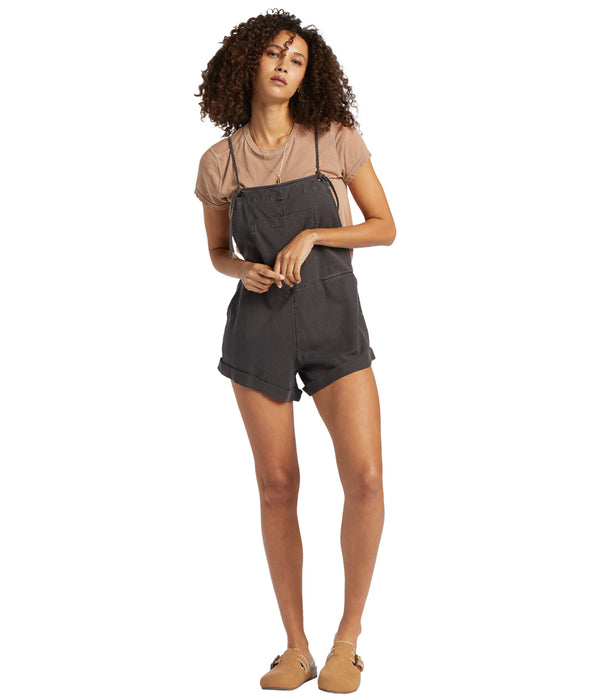 Billabong Wild Pursuit Romper-Off Black