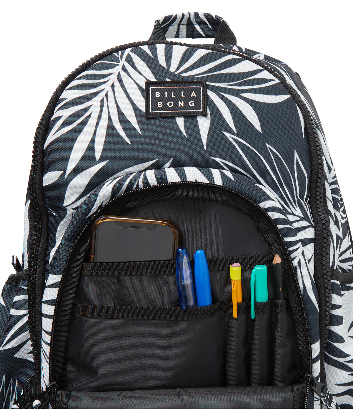 Billabong Roadie Backpack-Antique White 1