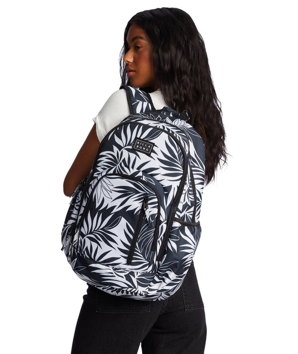 Billabong Roadie Backpack-Antique White 1
