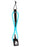 Creatures Backdoor Leash-7' x 9/32"-Black/Blue