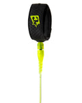 Creatures Pro Leash-Lime Speckle Black-6' x 9/32"