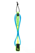 Creatures Grom Lite Leash-5' x 3/16"-Cyan/Citrus