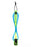 Creatures Grom Lite Leash-5' x 3/16"-Cyan/Citrus
