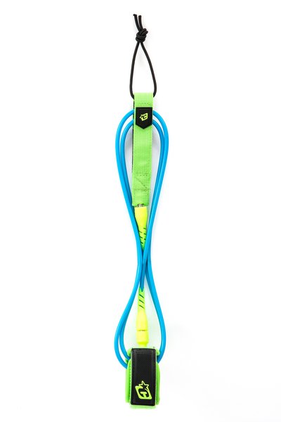 Creatures Grom Lite Leash-5' x 3/16"-Cyan/Citrus