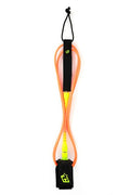 Creatures Grom Lite Leash-5' x 3/16"-Orange/Citrus