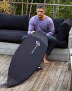 Creatures Shortboard Aero Lite Boardbag-Black