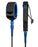 Creatures Longboard Ankle Leash-Black Blue-9' x 9/32"