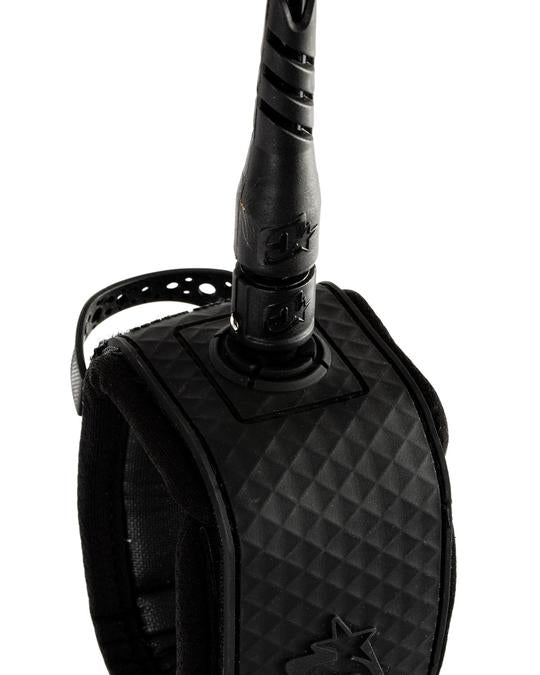 Creatures Reliance Longboard Ankle Leash-Black Black-10'0"