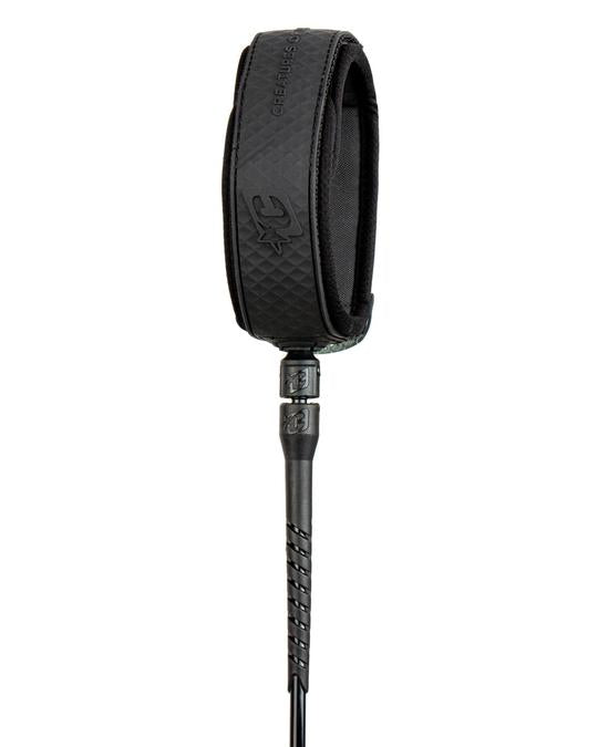 Creatures Reliance Longboard Knee Leash-Black Black-9'0"