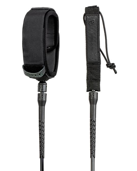 Creatures Reliance Longboard Knee Leash-Black Black-9'0"