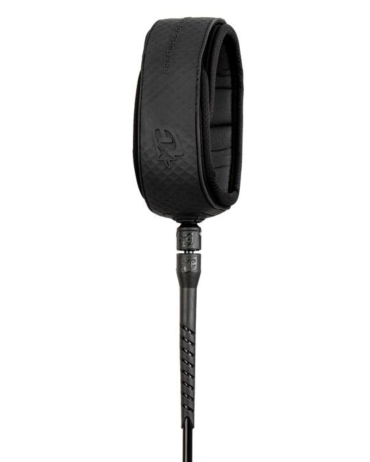 Creatures Longboard Knee Leash-Black Black-10' x 9/32