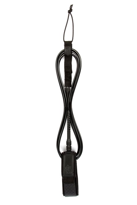 Creatures Longboard Knee Leash-Black/Black-10' x 9/32"