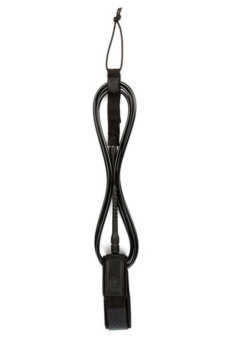 Creatures Longboard Knee Leash-Black/Black-9' x 9/32"