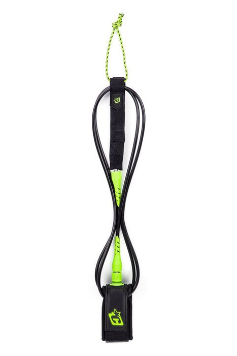 Creatures Pro Leash-6' x 9/32"-Black/Citrus