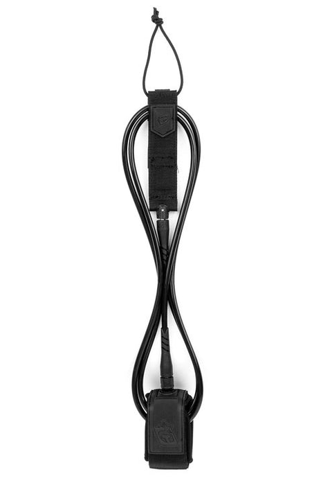 Creatures Reef Leash-Black/Black-8' x 5/16"