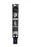 Creatures Superlite Comp Leash-6' x 1/4"-Black/Cyan