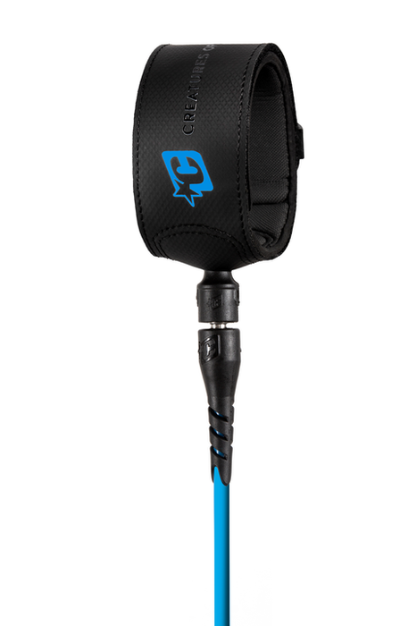 Creatures Superlite Comp Leash-6' x 1/4"-Electric Black
