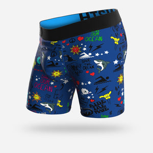 BN3TH Entourage Boxer Brief-Save Our Ocean